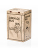 Grenade mug with a PIN - WHITE