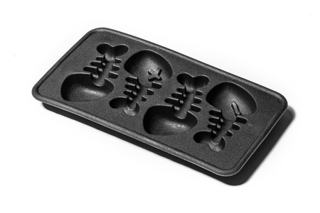 Ice tray FISHBONES - BLACK