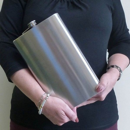 Giant hip flask