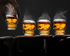 Skull shot glass 4 pcs. set