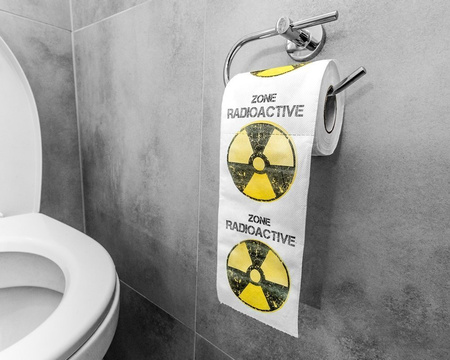 Toilet paper RADIOACTIVE ZONE XL