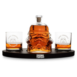 Stormtrooper Decanter Set with two glasses Original