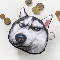 3D Dog coin bag model 2