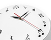 Wall clock MUSIC 