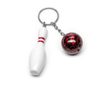 Sport keychain - bowling