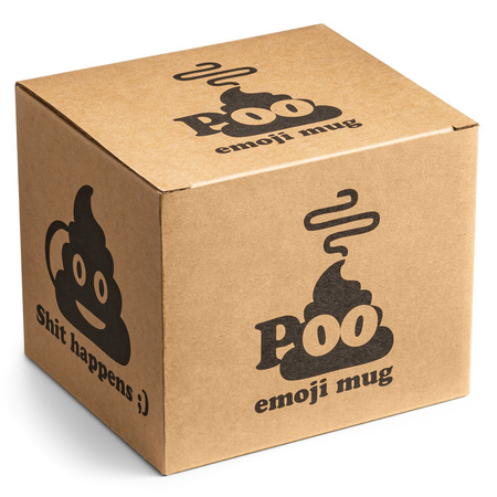 Poop emoji mug 