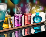 Chemistry plastic shot glasses 4 pcs