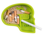 Dead park ashtray - green