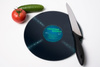 Retro vinyl chopping board