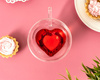 Double wall glass HEART