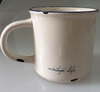 Retro MINI porcelain mug - Keys