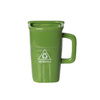 Trash bin mug - green