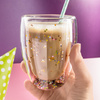 Glitter starry glass - double wall