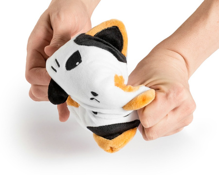 Reversible plush toy - cat   