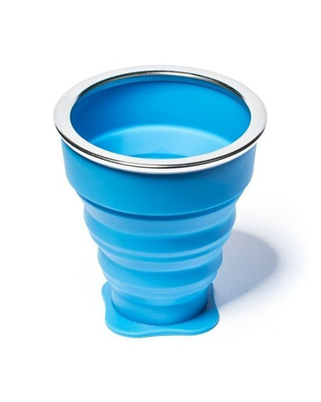 Collapsible outdoor cup