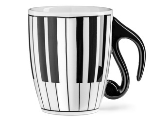 Music mug KEYBOARD - NEW MODEL