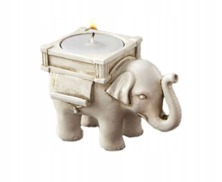 Lucky elephant tealight holder