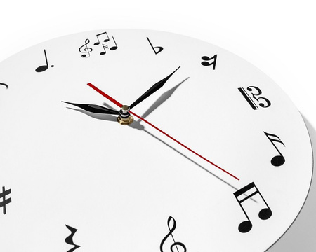 Wall clock MUSIC 