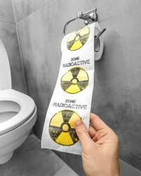 Toilet paper RADIOACTIVE ZONE XL