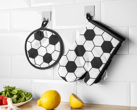 Kitchen gloves & hot pot mat - FOOTBALL
