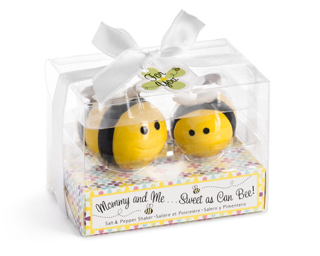 "Meant to Bee" Honeybee Salt & Pepper Shakers