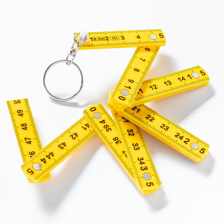 FOLDABLE RULER keychain
