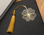 Bookmark FOUR-LEAF CLOVER