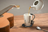 Music Gift Duo - Music mug ELECTRIC GUITAR BLACK + coaster 