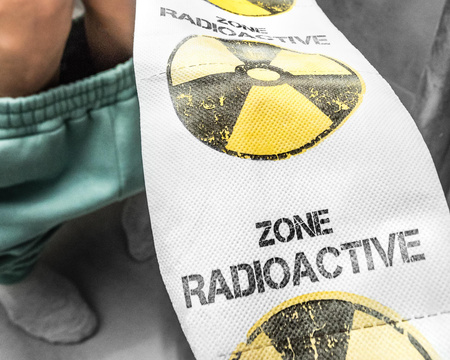 Toilet paper RADIOACTIVE ZONE XL