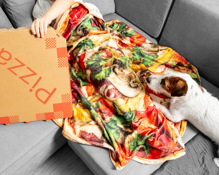PIZZA blanket