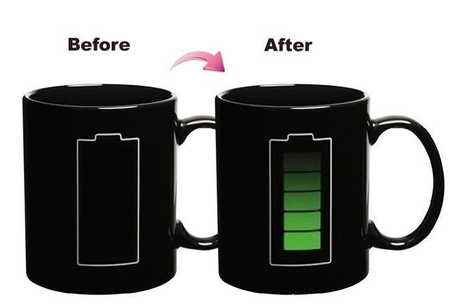 Color changing mug BATTERY