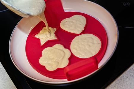 Pancake and eggs mould - 4 shapes