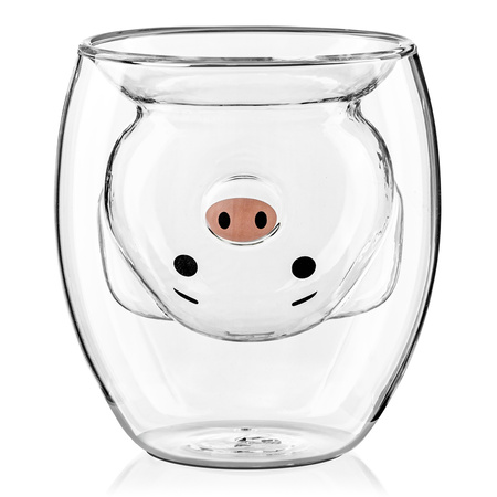 Double wall glass PIGGY