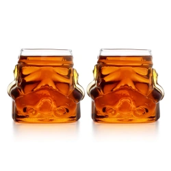 Stormtrooper 3D Whisky Glass - 2 pcs set - 300 ml 