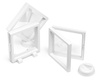 Display floating frames 3 pcs - WHITE